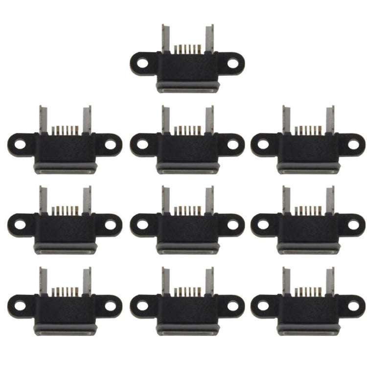 10 PCS Charging Port Dock Connector  for Xiaomi Mi 4(Black) - Tail Connector by PMc TechLife | Online Shopping South Africa | PMc TechLife | Buy Now Pay Later Mobicred
