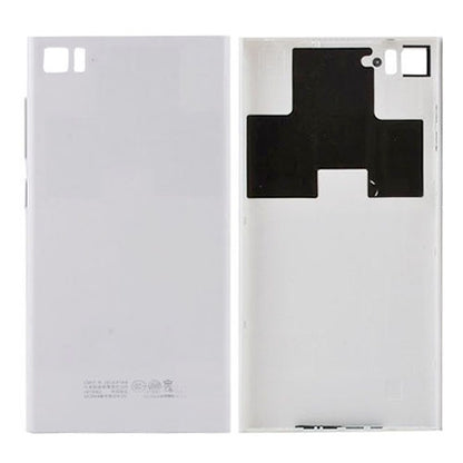 Back Housing Cover for Xiaomi Mi3(White) - Back Cover by PMC Jewellery | Online Shopping South Africa | PMC Jewellery | Buy Now Pay Later Mobicred