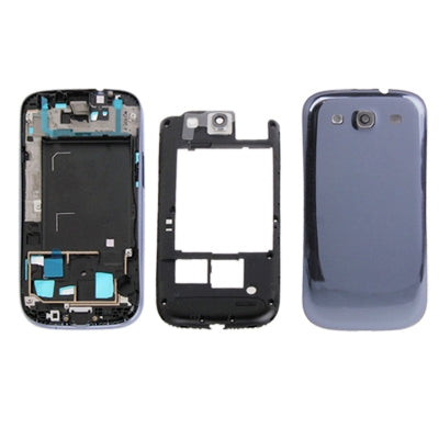 For Galaxy SIII / i9300 Original Full Housing Chassis Cover (Dark Blue) - Back Cover by PMC Jewellery | Online Shopping South Africa | PMC Jewellery | Buy Now Pay Later Mobicred