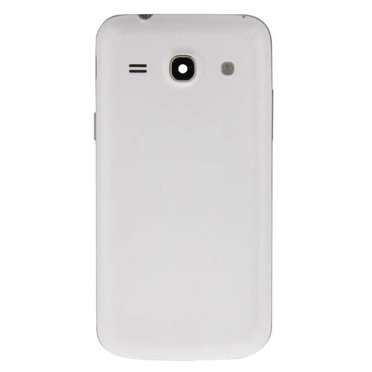 For Galaxy Core Plus / G350 Full Housing Cover (Middle Frame Bezel + Battery Back Cover) (White) - Back Cover by PMC Jewellery | Online Shopping South Africa | PMC Jewellery | Buy Now Pay Later Mobicred