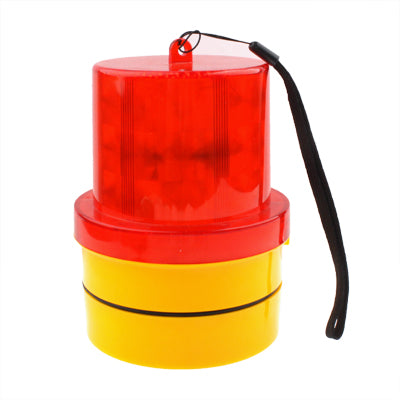 Flash Strobe Warning Light with Strong Magnetic Base (Yellow + Red) - Warning Lights by PMC Jewellery | Online Shopping South Africa | PMC Jewellery | Buy Now Pay Later Mobicred