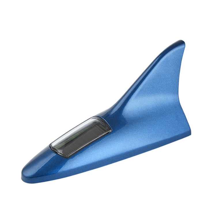Solar Shark Fin High-positioned Alarm Light(Blue) - Warning Lights by PMC TechLife | Online Shopping South Africa | PMC TechLife | Buy Now Pay Later Mobicred