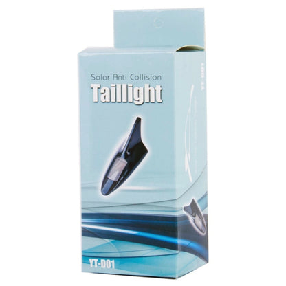 Solar Shark Fin High-positioned Alarm Light(Blue) - Warning Lights by PMC Jewellery | Online Shopping South Africa | PMC Jewellery | Buy Now Pay Later Mobicred