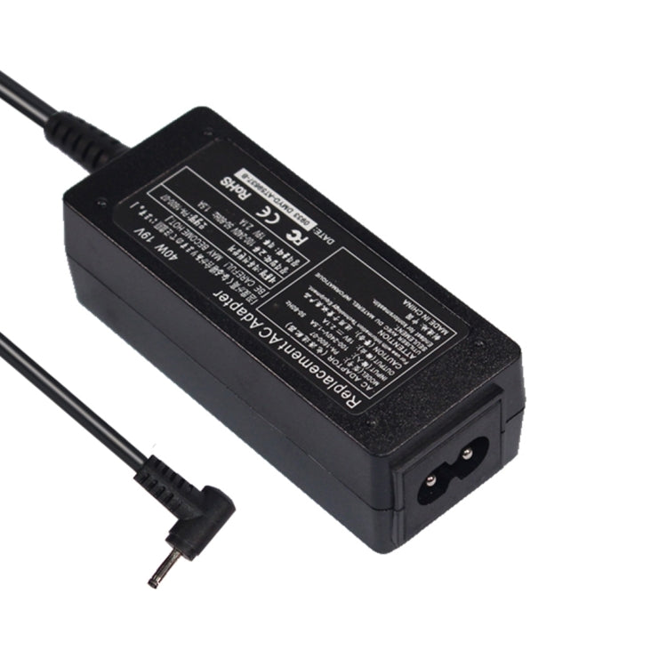 19V 2.1A 40W 2.5x0.7mm Power Supply Adapter Charger for Asus N17908 / V85 / R33030 / EXA0901 / XH Laptop(EU Plug) - For Asus by PMC Jewellery | Online Shopping South Africa | PMC Jewellery | Buy Now Pay Later Mobicred