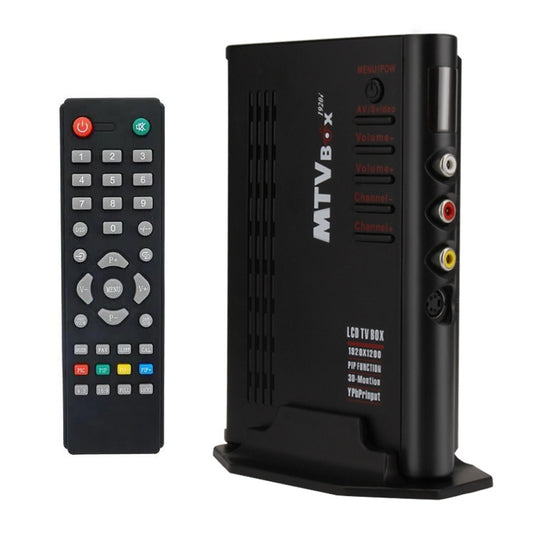 HD LCD TV-Box with Remote Control, TV (PAL-BG+PAL-DK)(Black) - Others by PMC Jewellery | Online Shopping South Africa | PMC Jewellery | Buy Now Pay Later Mobicred