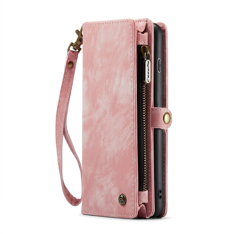 For Samsung Galaxy S10 CaseMe-008 Detachable Multifunctional Flip Leather Phone Case (Pink) - Galaxy Phone Cases by CaseMe | Online Shopping South Africa | PMC Jewellery | Buy Now Pay Later Mobicred