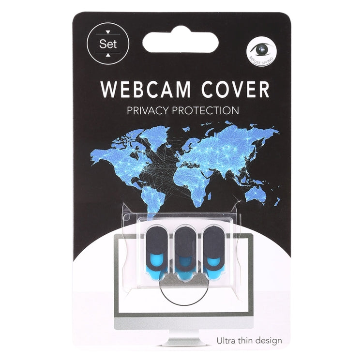 3 PCS Universal Ultra-thin Design WebCam Cover Shutter Slider Camera Cover, For Laptop, iPad, PC, Tablet, Cell Phones - Other by PMC Jewellery | Online Shopping South Africa | PMC Jewellery | Buy Now Pay Later Mobicred