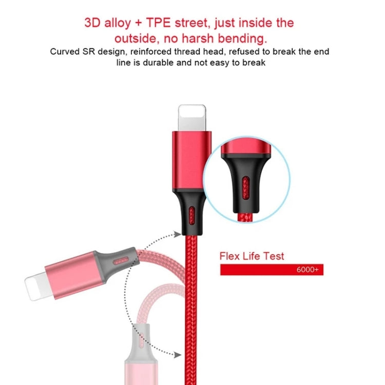 For iPhone / Apple Watch 3 In 1 8 Pin + Type-C / USB-C + Magnetic Charging Base Multi-function Charging Cable, Length: 1m(Red) - Multifunction Cable by PMC Jewellery | Online Shopping South Africa | PMC Jewellery | Buy Now Pay Later Mobicred