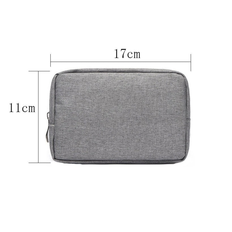 Multi-functional Headphone Charger Data Cable Storage Bag Power Pack, Size: S, 17 x 11.5 x 5.5cm (Grey) - Other by PMC Jewellery | Online Shopping South Africa | PMC Jewellery | Buy Now Pay Later Mobicred