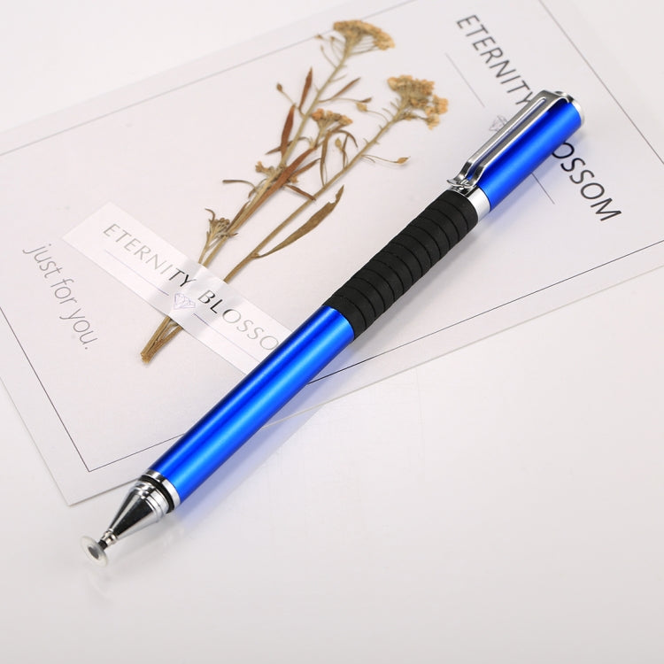 Universal 2 in 1 Multifunction Round Thin Tip Capacitive Touch Screen Stylus Pen, For iPhone, iPad, Samsung, and Other Capacitive Touch Screen Smartphones or Tablet PC(Dark Blue) - Stylus Pen by PMC Jewellery | Online Shopping South Africa | PMC Jewellery | Buy Now Pay Later Mobicred