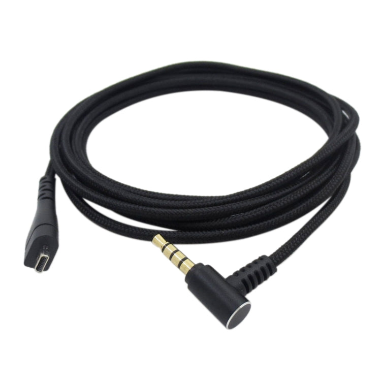 ZS0169 USB Braided Headphone Audio Cable for SteelSeries Arctis 3 / 5 / 7 / Pro(Black) - Headset Accessories by PMC TechLife | Online Shopping South Africa | PMC TechLife | Buy Now Pay Later Mobicred