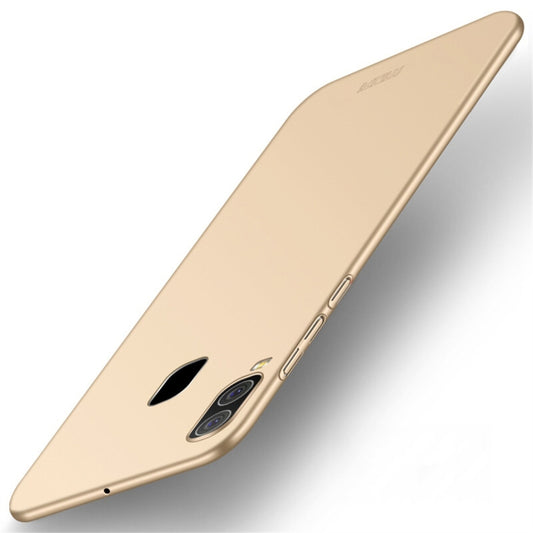 MOFI Frosted PC Ultra-thin Hard Case for Galaxy A20 / A30 (Gold) - Galaxy Phone Cases by MOFI | Online Shopping South Africa | PMC Jewellery