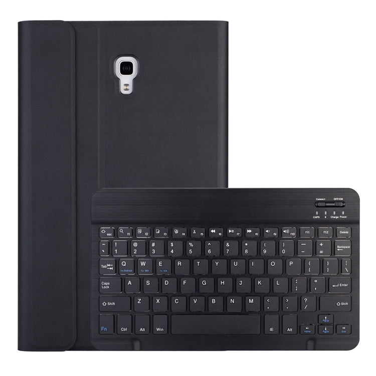 DY590 For Galaxy Tab A 10.5 T590 / T595 Detachable Plastic Bluetooth Keyboard Leather Tablet Case with Holder (Black) - Samsung Keyboard by PMC Jewellery | Online Shopping South Africa | PMC Jewellery