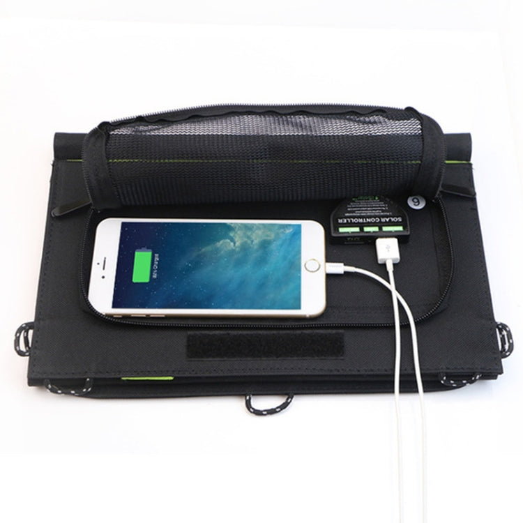 ALLPOWERS 20W 5V Solar Phone Charger Dual USB Output Portable Solar Panel - Charger by PMC TechLife | Online Shopping South Africa | PMC TechLife | Buy Now Pay Later Mobicred