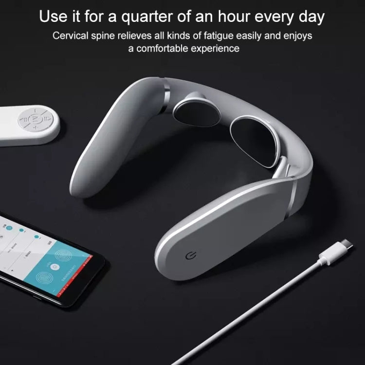 Original Xiaomi G2 Jeeback Neck Massager L-Shaped Far Infrared Heating Massage Device(White) - Massage & Relaxation by Xiaomi | Online Shopping South Africa | PMC Jewellery | Buy Now Pay Later Mobicred
