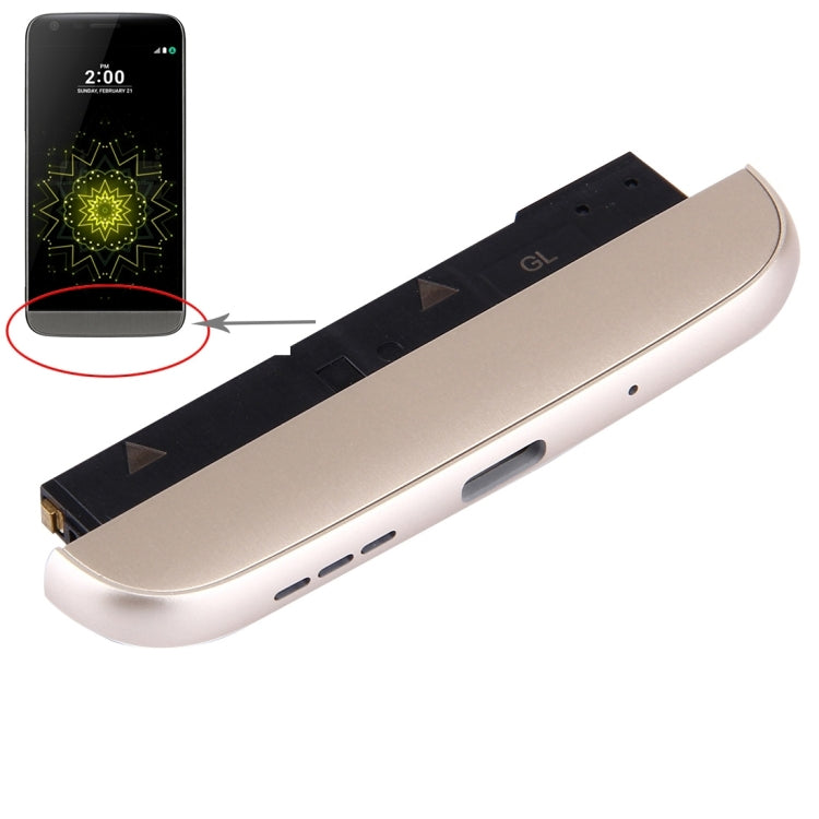 (Charging Dock + Microphone + Speaker Ringer Buzzer) Module for LG G5 / F700S,Kr Version(Gold) - For LG by PMC Jewellery | Online Shopping South Africa | PMC Jewellery | Buy Now Pay Later Mobicred