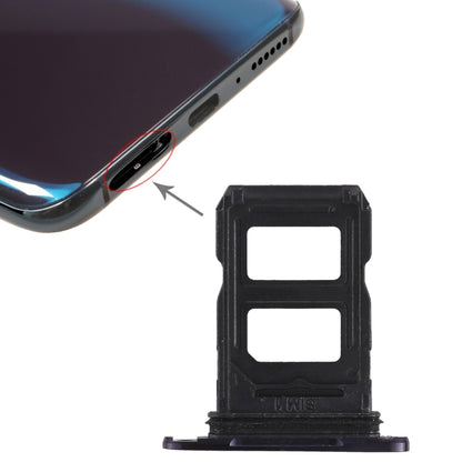 For OPPO R17 Pro 2 x SIM Card Tray (Black) - Card Socket by PMC Jewellery | Online Shopping South Africa | PMC Jewellery