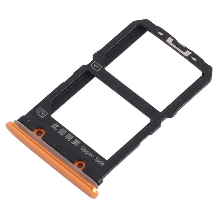 For Vivo X23 2 x SIM Card Tray (Orange) - Card Socket by PMc TechLife | Online Shopping South Africa | PMc TechLife | Buy Now Pay Later Mobicred