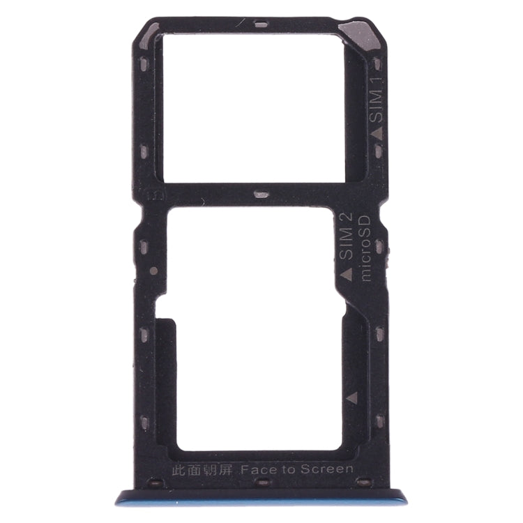 For OPPO A9 SIM Card Tray + SIM Card / Micro SD Card (Green) - Card Socket by PMc TechLife | Online Shopping South Africa | PMc TechLife | Buy Now Pay Later Mobicred