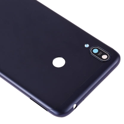 Battery Back Cover with Camera Lens for Asus Zenfone Max M2 ZB633KL ZB632KL(Dark Blue) - Back Cover by PMC Jewellery | Online Shopping South Africa | PMC Jewellery | Buy Now Pay Later Mobicred