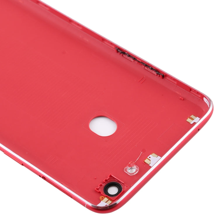 For Oppo A73 / F5 Back Cover (Red) - Back Cover by PMC Jewellery | Online Shopping South Africa | PMC Jewellery | Buy Now Pay Later Mobicred