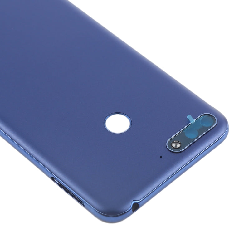 Back Cover with Side Keys for Huawei Y6 (2018)(Blue) - Back Cover by PMC Jewellery | Online Shopping South Africa | PMC Jewellery | Buy Now Pay Later Mobicred