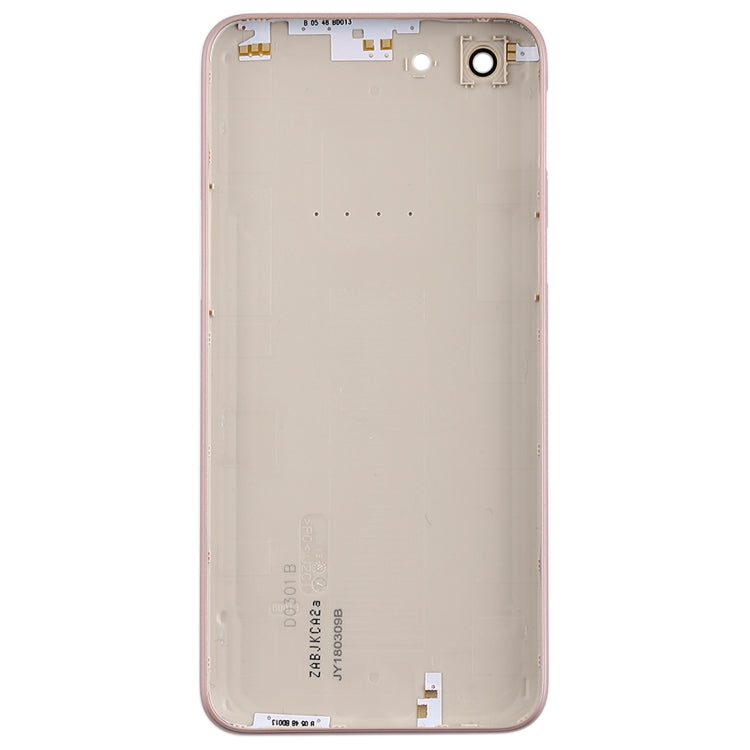 For OPPO A83 Back Cover with Camera Lens (Gold) - Back Cover by PMC Jewellery | Online Shopping South Africa | PMC Jewellery | Buy Now Pay Later Mobicred