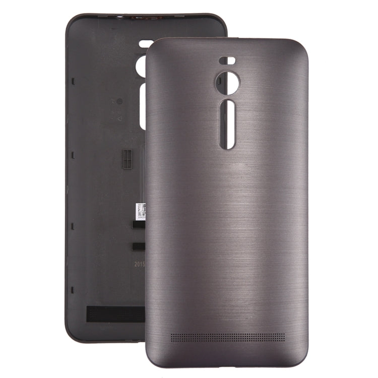 Original Brushed Texture Back Battery Cover for Asus Zenfone 2 / ZE551ML (Grey) - Back Cover by PMC Jewellery | Online Shopping South Africa | PMC Jewellery | Buy Now Pay Later Mobicred