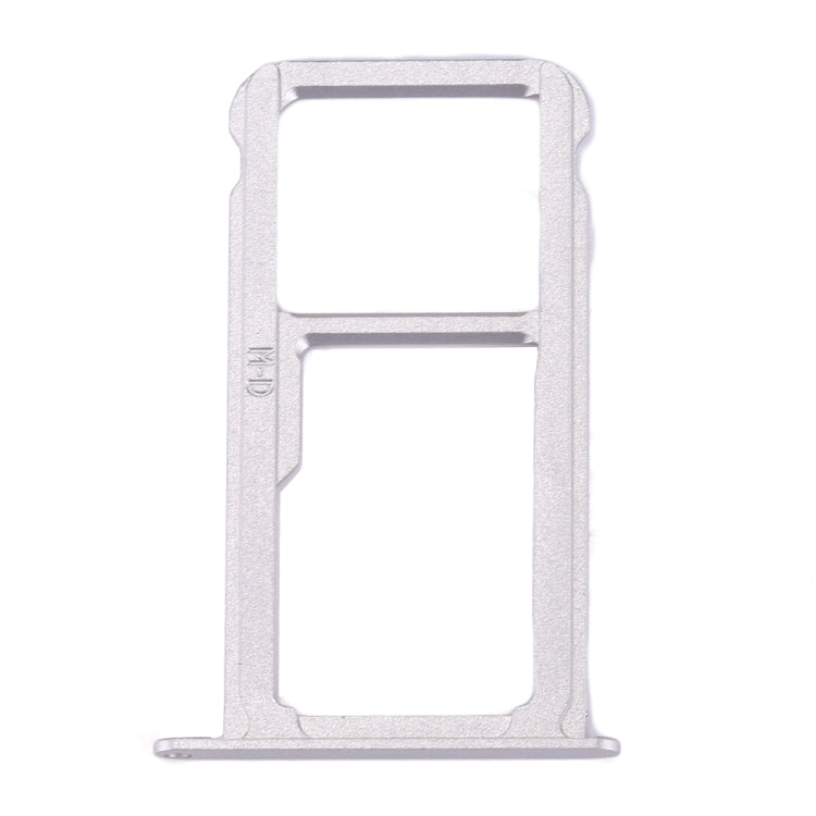 For Huawei Mate 9 SIM Card Tray & SIM / Micro SD Card Tray(Silver) - Card Socket by PMc TechLife | Online Shopping South Africa | PMc TechLife | Buy Now Pay Later Mobicred