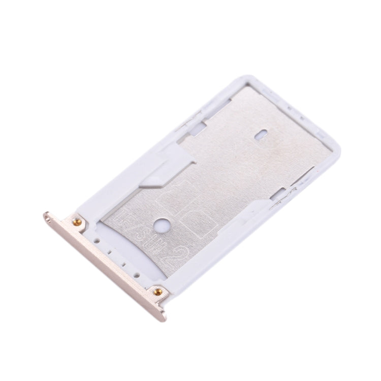 For Xiaomi Redmi Note 4 SIM & SIM / TF Card Tray(Gold) - Card Tray by PMc TechLife | Online Shopping South Africa | PMc TechLife | Buy Now Pay Later Mobicred