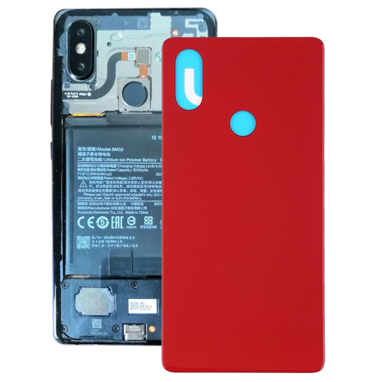 Back Cover for Xiaomi Mi 8 SE(Red) - Back Cover by PMC Jewellery | Online Shopping South Africa | PMC Jewellery | Buy Now Pay Later Mobicred
