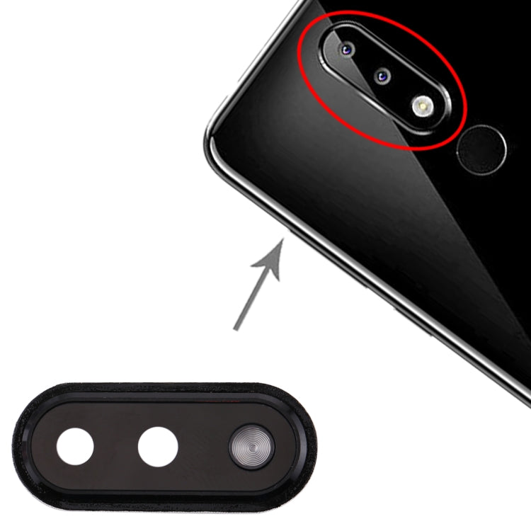 Camera Lens Cover for Nokia X5(Black) - Camera by PMC TechLife | Online Shopping South Africa | PMC TechLife
