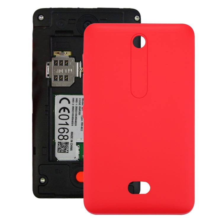 Battery Back Cover for Nokia Asha 501 (Red) - Back Cover by PMC TechLife | Online Shopping South Africa | PMC TechLife
