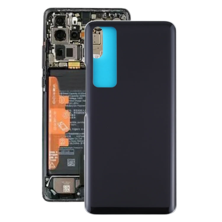 Battery Back Cover for Huawei Nova 7 Pro 5G(Black) - Back Cover by PMC Jewellery | Online Shopping South Africa | PMC Jewellery | Buy Now Pay Later Mobicred