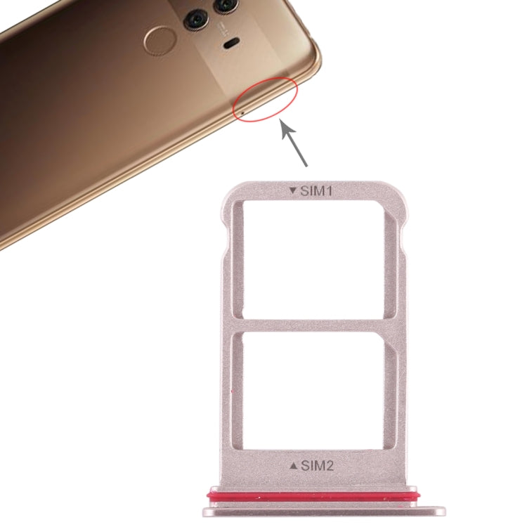 SIM Card Tray + SIM Card Tray for Huawei Mate 10 Pro (Gold) - Card Socket by PMc TechLife | Online Shopping South Africa | PMc TechLife | Buy Now Pay Later Mobicred