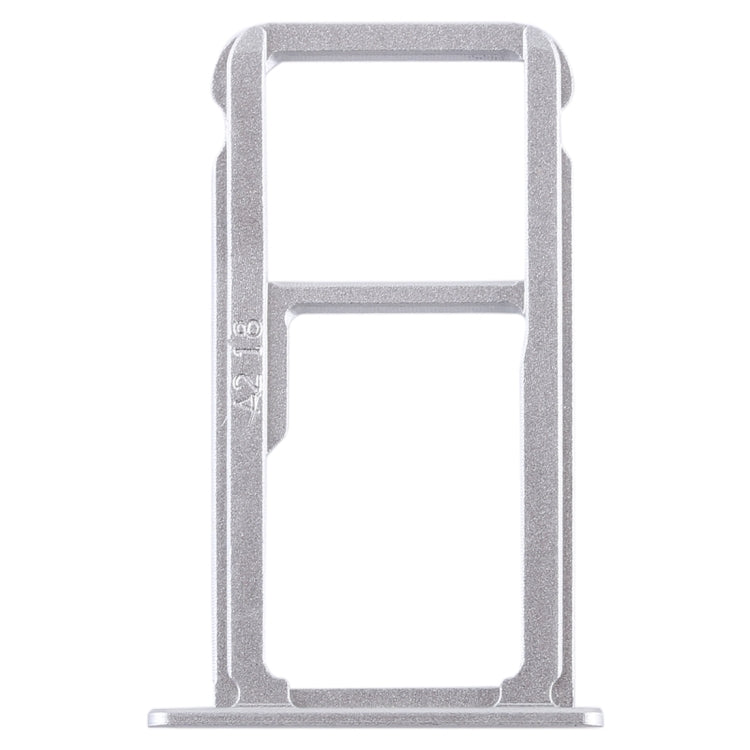 SIM Card Tray + SIM Card Tray / Micro SD Card for Huawei G9 Plus (Silver) - Card Socket by PMc TechLife | Online Shopping South Africa | PMc TechLife | Buy Now Pay Later Mobicred