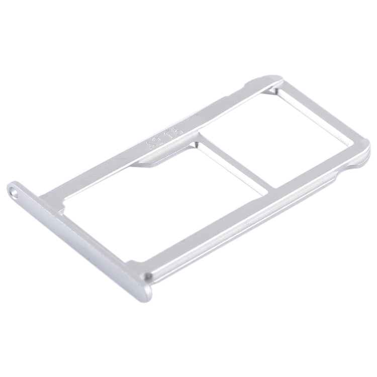 SIM Card Tray + SIM Card Tray / Micro SD Card for Huawei G9 Plus (Silver) - Card Socket by PMc TechLife | Online Shopping South Africa | PMc TechLife | Buy Now Pay Later Mobicred