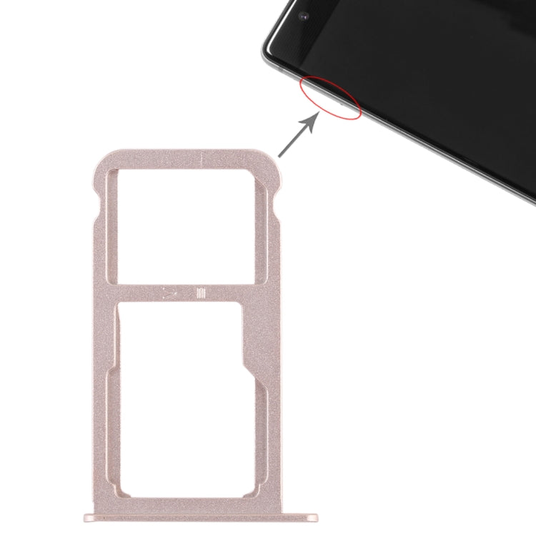 SIM Card Tray + SIM Card Tray / Micro SD Card for Huawei P9 Plus(Gold) - Card Socket by PMc TechLife | Online Shopping South Africa | PMc TechLife | Buy Now Pay Later Mobicred