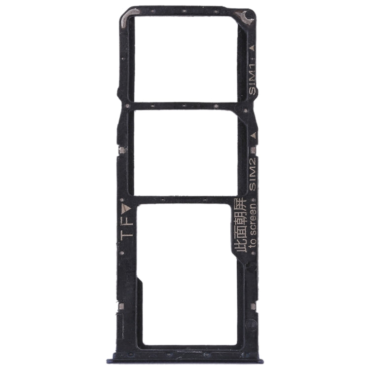 2 SIM Card Tray + Micro SD Card Tray for Huawei Enjoy 8 Plus(Blue) - Card Socket by PMc TechLife | Online Shopping South Africa | PMc TechLife | Buy Now Pay Later Mobicred