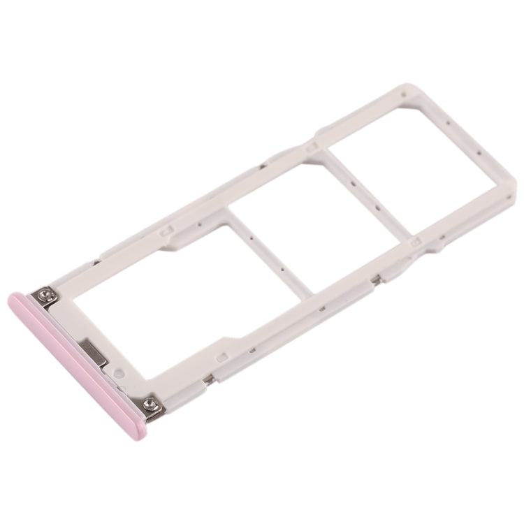 SIM Card Tray + SIM Card Tray + Micro SD Card Tray for Xiaomi Mi Play(Pink) - Card Tray by PMc TechLife | Online Shopping South Africa | PMc TechLife | Buy Now Pay Later Mobicred