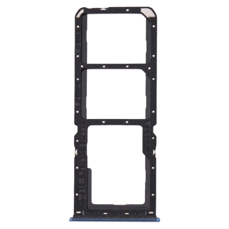 For OPPO A11 SIM Card Tray + SIM Card Tray + Micro SD Card Tray (Blue) - free shipping - PMc TechLife - Order now!