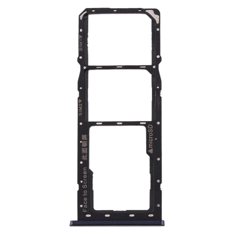 For Realme 2 SIM Card Tray + SIM Card Tray + Micro SD Card Tray (Black) - Card Tray by PMc TechLife | Online Shopping South Africa | PMc TechLife | Buy Now Pay Later Mobicred