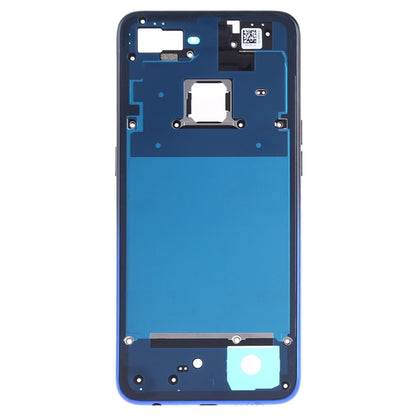 For OPPO F9 / A7X Middle Frame Bezel Plate (Twilight Blue) - Frame Bezel Plate by PMC Jewellery | Online Shopping South Africa | PMC Jewellery | Buy Now Pay Later Mobicred