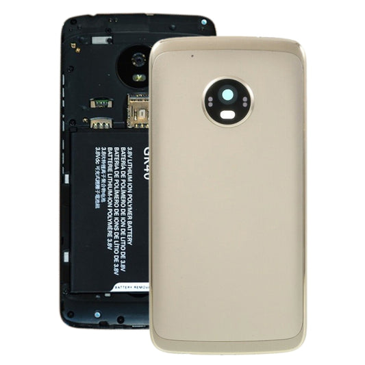 Battery Back Cover for Motorola Moto G5 Plus (Gold) - Back Cover by PMC Jewellery | Online Shopping South Africa | PMC Jewellery | Buy Now Pay Later Mobicred