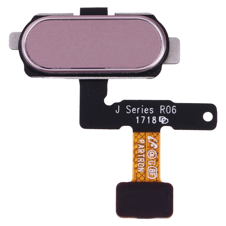 For Galaxy J7 (2017) SM-J730F/DS SM-J730/DS Fingerprint Sensor Flex Cable(Pink) - Flex Cable by PMC Jewellery | Online Shopping South Africa | PMC Jewellery | Buy Now Pay Later Mobicred