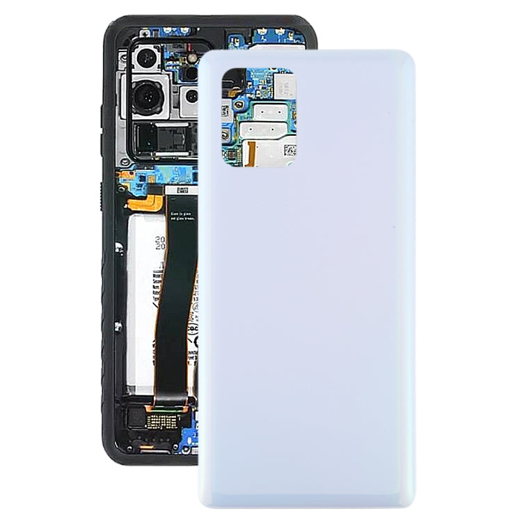 For Samsung Galaxy S10 Lite Battery Back Cover (White) - Galaxy S Series Parts by PMC Jewellery | Online Shopping South Africa | PMC Jewellery | Buy Now Pay Later Mobicred