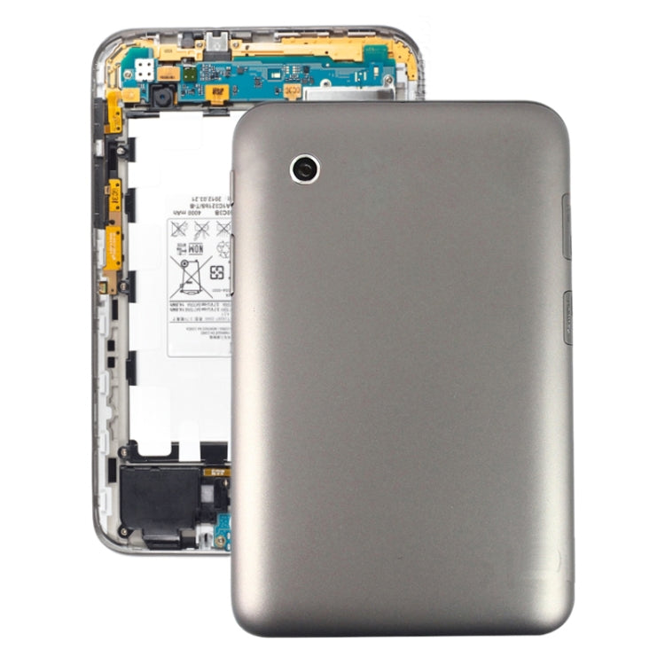 For Galaxy Tab 2 7.0 P3110 Battery Back Cover (Grey) - Back Cover by PMC Jewellery | Online Shopping South Africa | PMC Jewellery | Buy Now Pay Later Mobicred