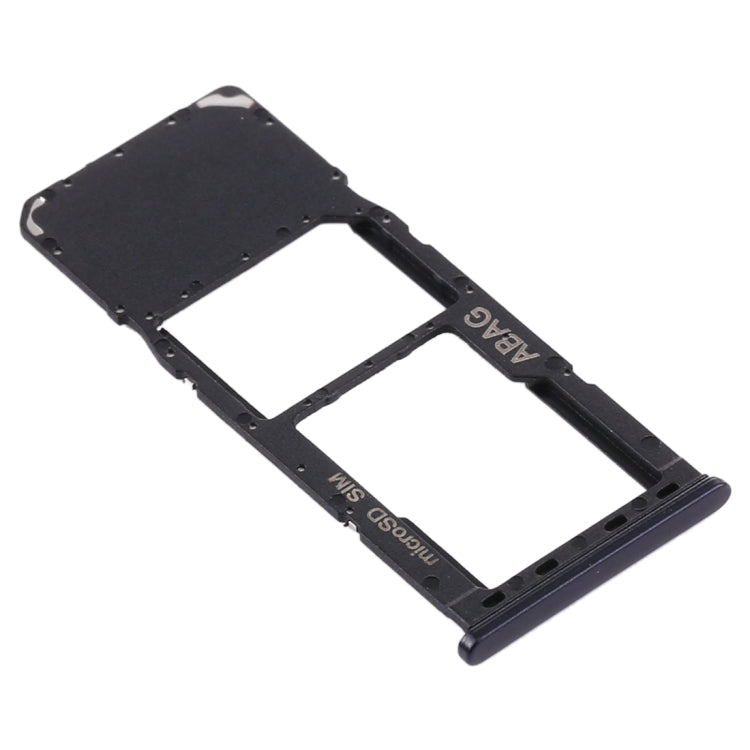For Samsung Galaxy A21s SIM Card Tray + Micro SD Card Tray (Black) - free shipping - PMc TechLife - Order now!