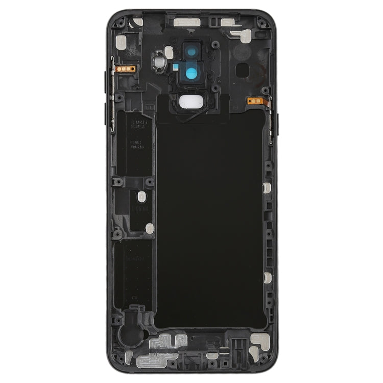 For Galaxy A6+ (2018) / A605 Back Cover with Side Keys & Camera Lens (Black) - free shipping - PMc TechLife - Order now!