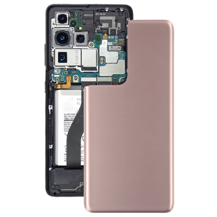 For Samsung Galaxy S21 Ultra 5G Battery Back Cover (Brown) - free shipping - PMc TechLife - Order now!